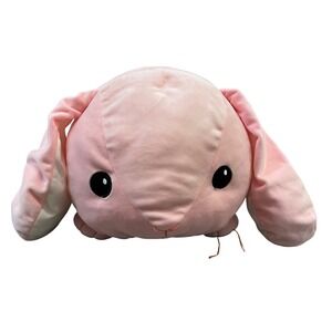 Amuse Large Pink Bunny Rabbit Plush Soft Stuffed Animal Toy Squishy Decor Pillow